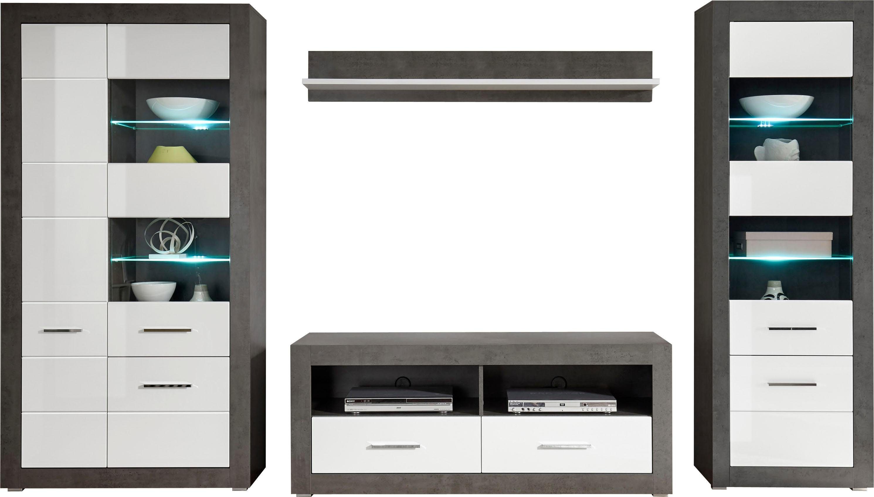 INOSIGN Wohnwand Etero, (Set, 4-St)