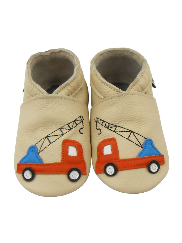 Yalion Baby Leder-Krabbelschuhe 