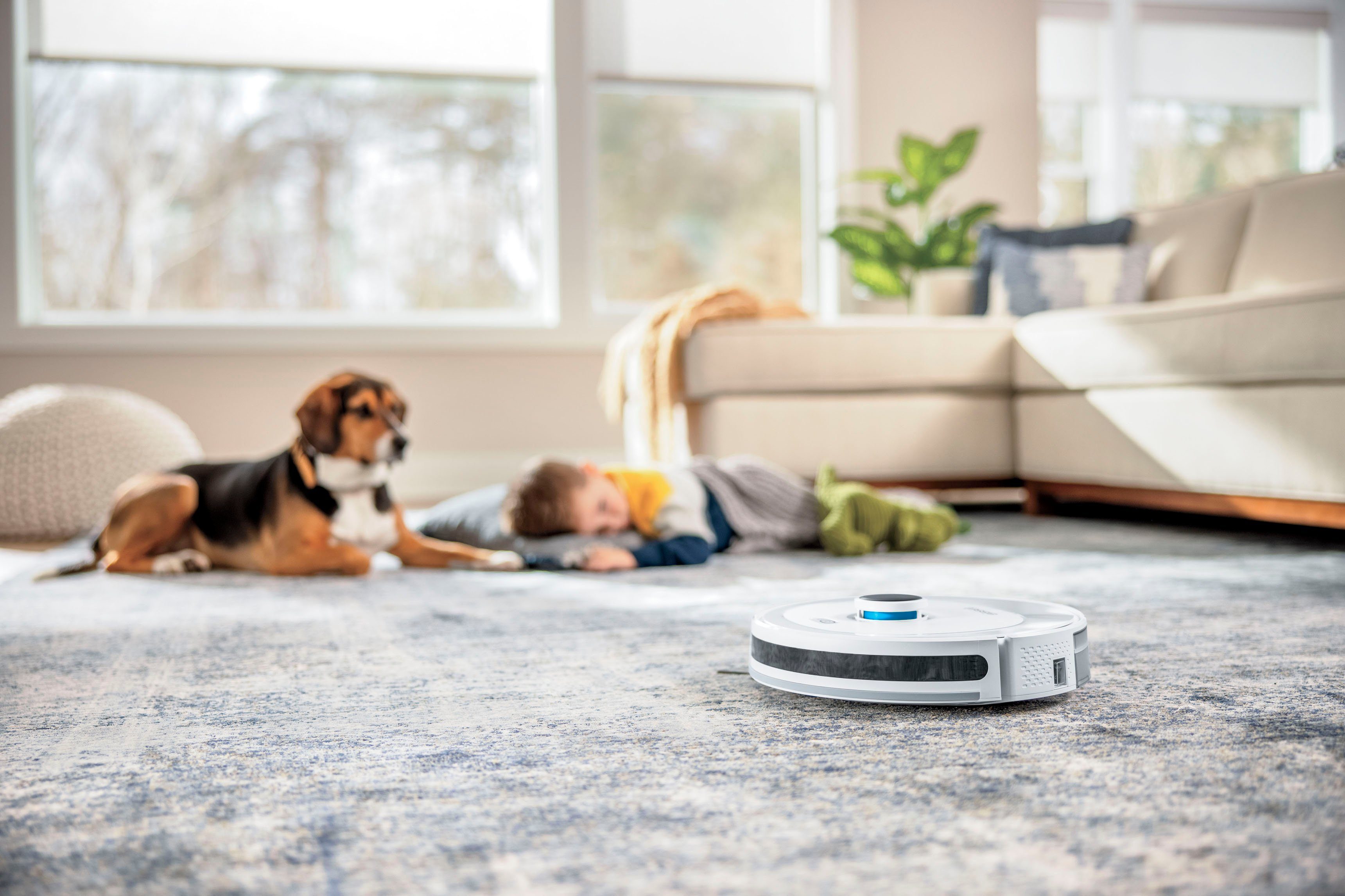 Bissell Wischroboter SpinWave Robot R5 Pet, 44 W, mit Saugfunktion