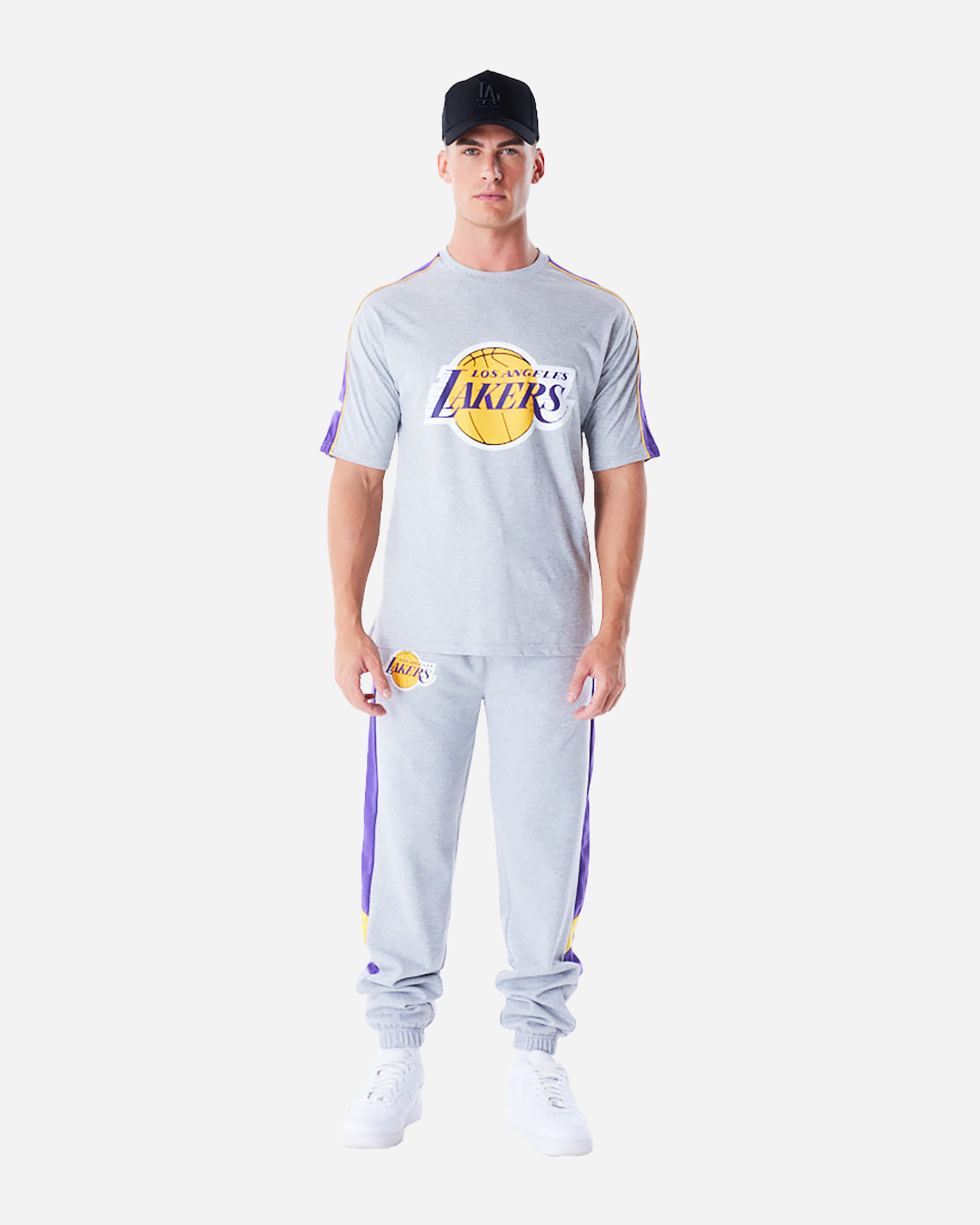 Basketbalové oblečenie New Era Panel Os Lakers M 60564798
