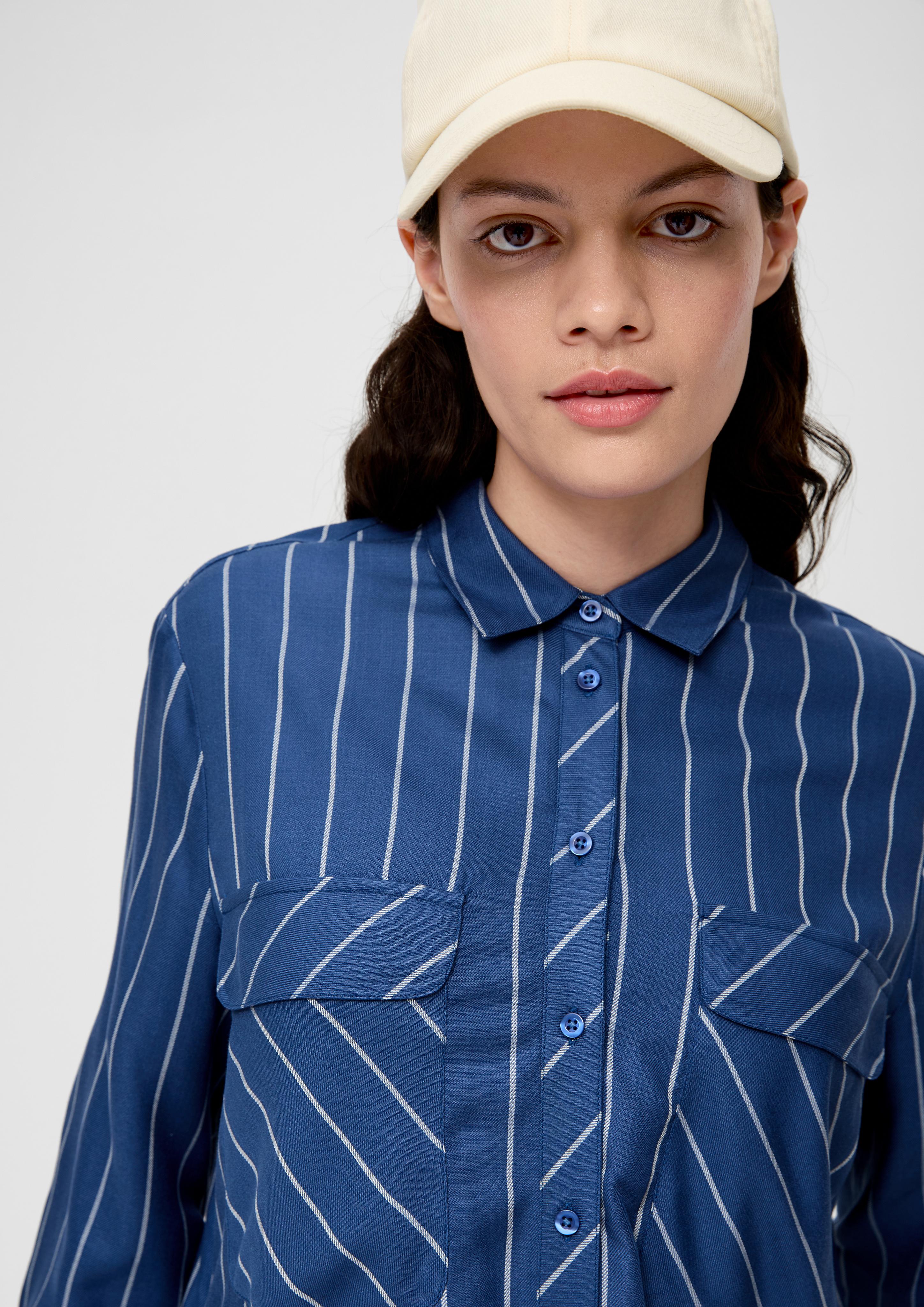 Long-Bluse aus reiner Viskose  2136301-57G0