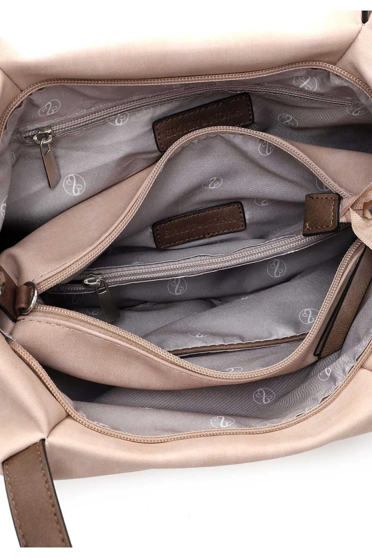 Emily & Noah  Handtasche - Rosa - Unifarben