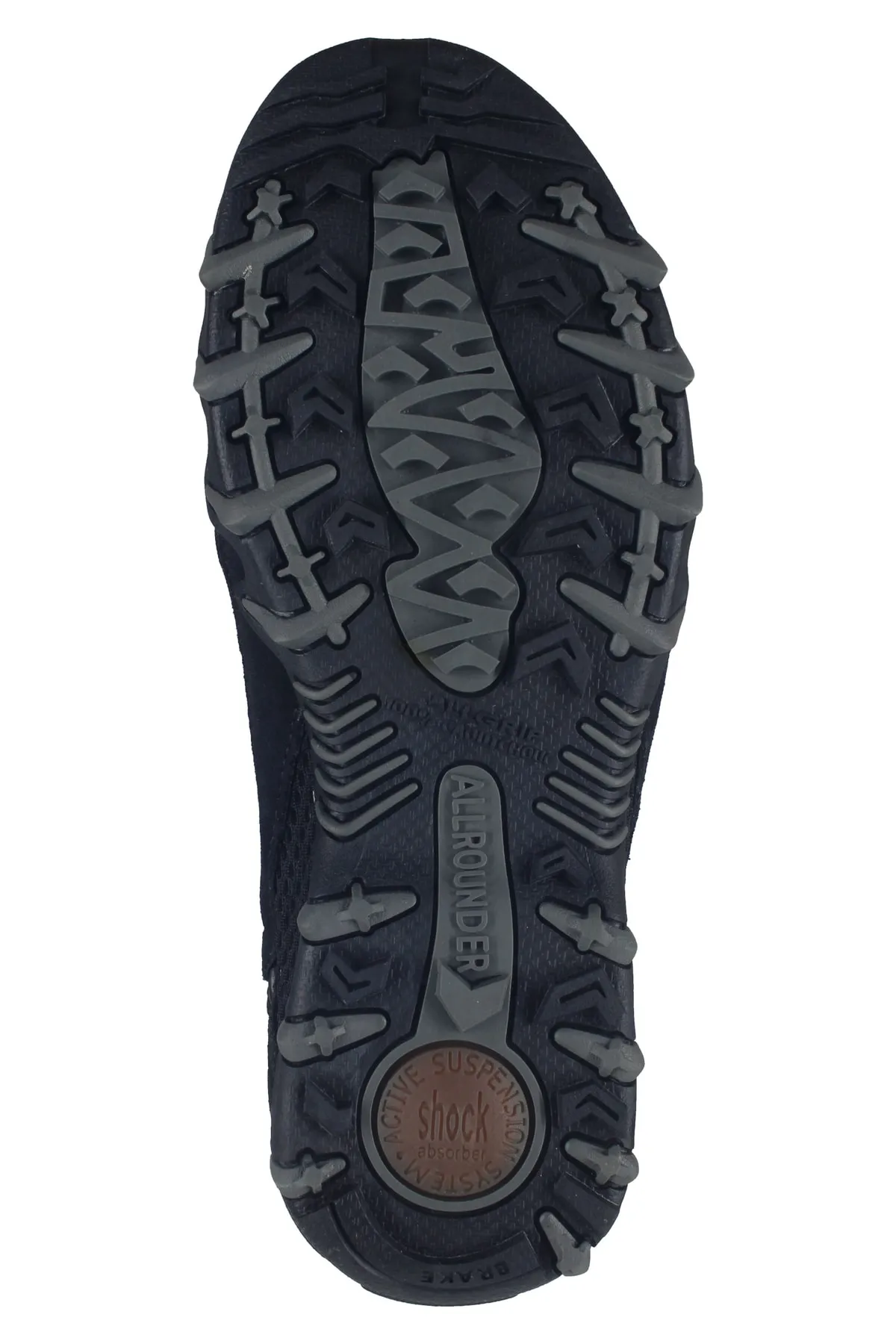 Allrounder  Flacher Schuh - Schwarz - Flacher Absatz