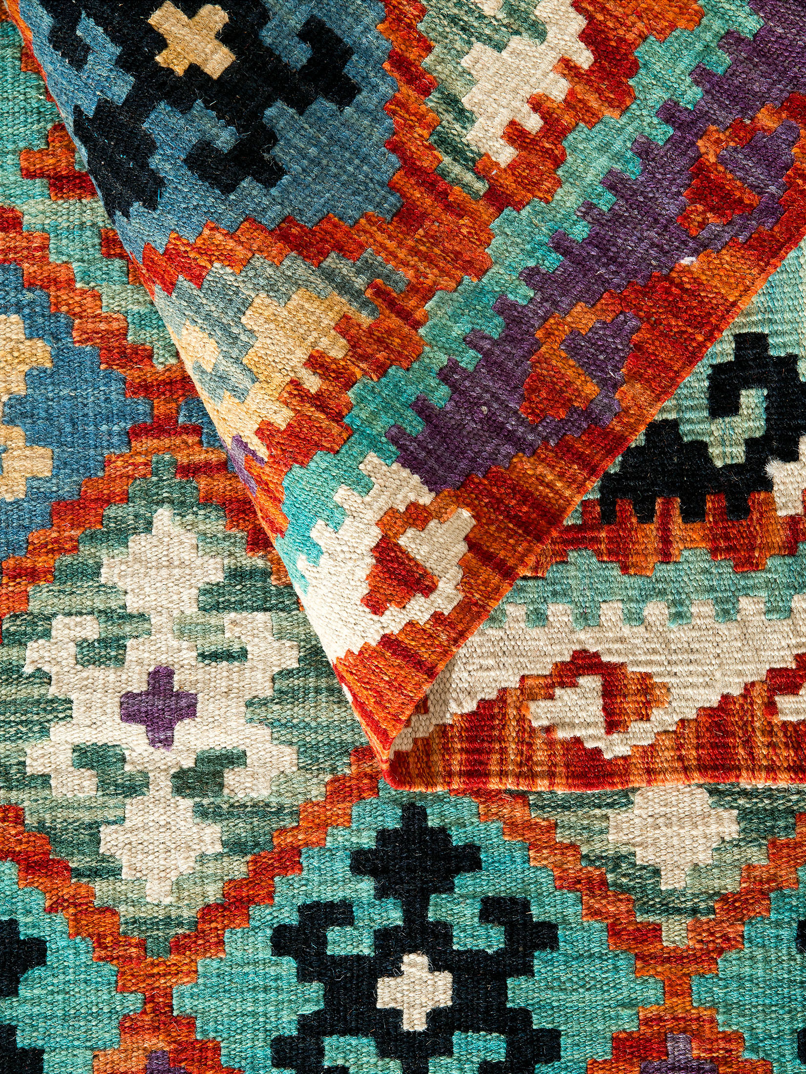 Afghan Kelim ca. 104 x 155 cm, Unikat / Einzelstück