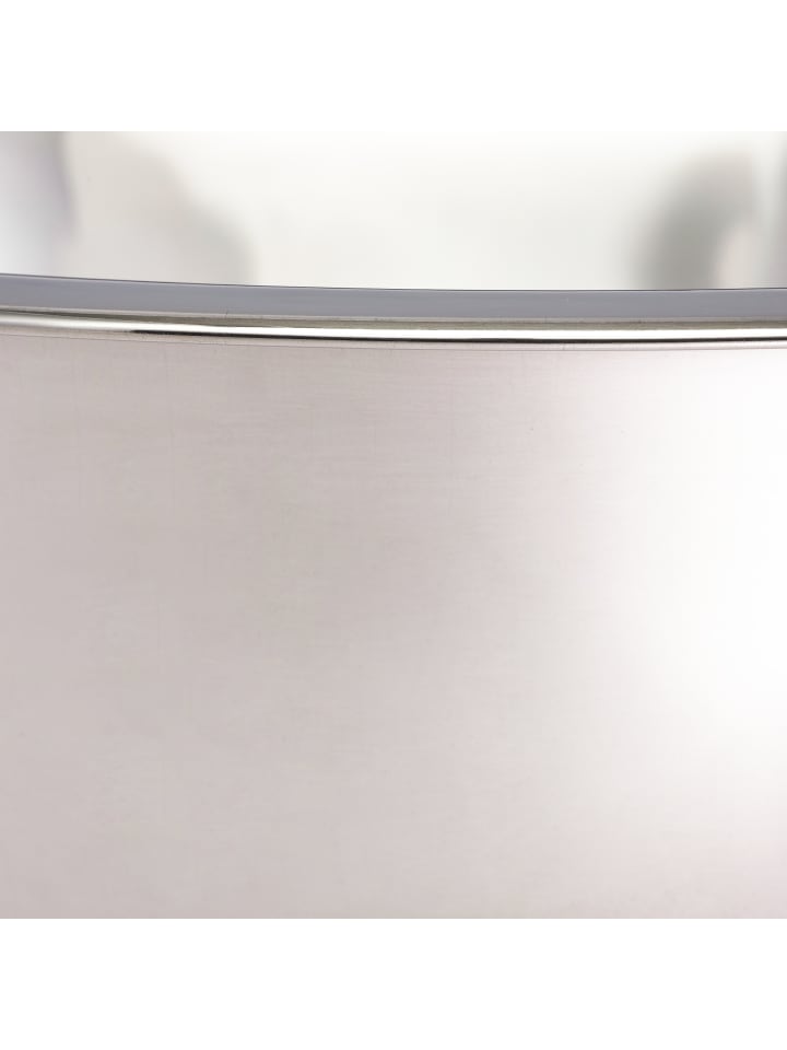 relaxdays Rührschüssel Set 5 teilig in Silber günstig kaufen onesize
