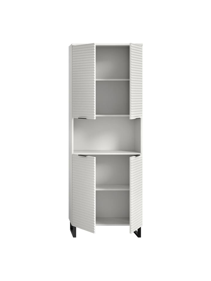 ebuy24 Hochschrank Riff Weiß 70 x 34 cm günstig kaufen onesize