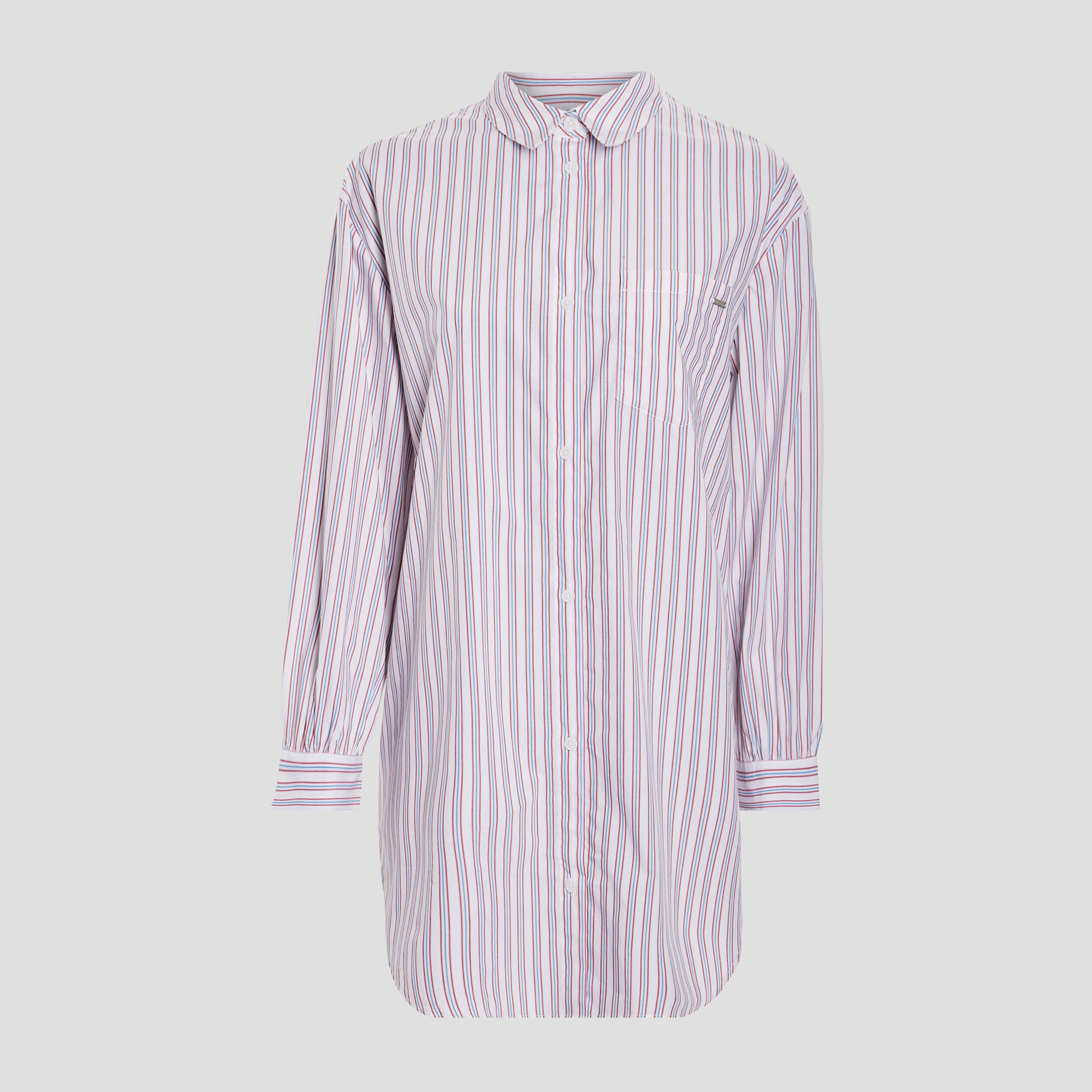 Robe chemise droite ecru femme | La Halle