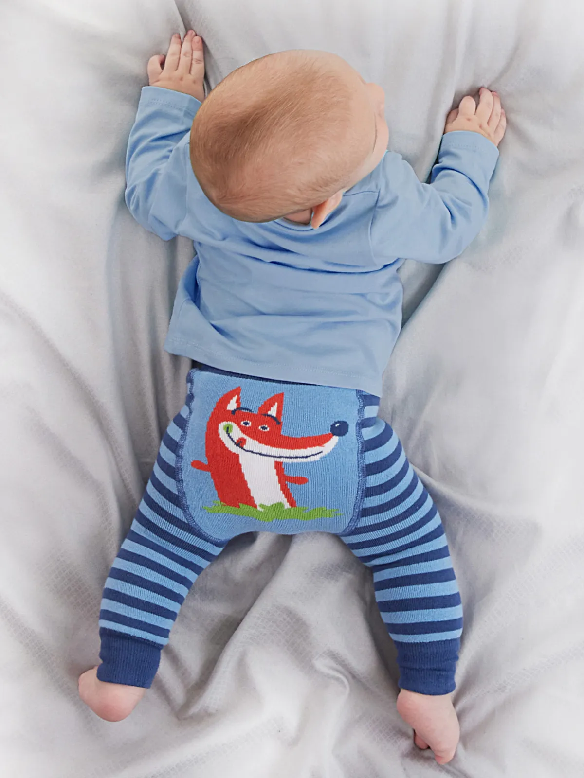 Denokids  Tilki Baby-Jungen-T-Shirt-Strumpfhosen-Set