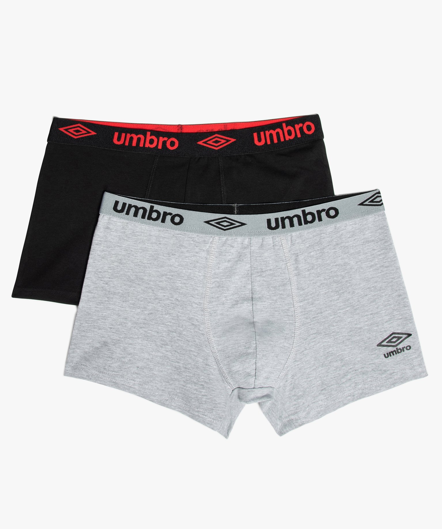 Boxer homme unis (lot de 2) - Umbro noir | GEMO