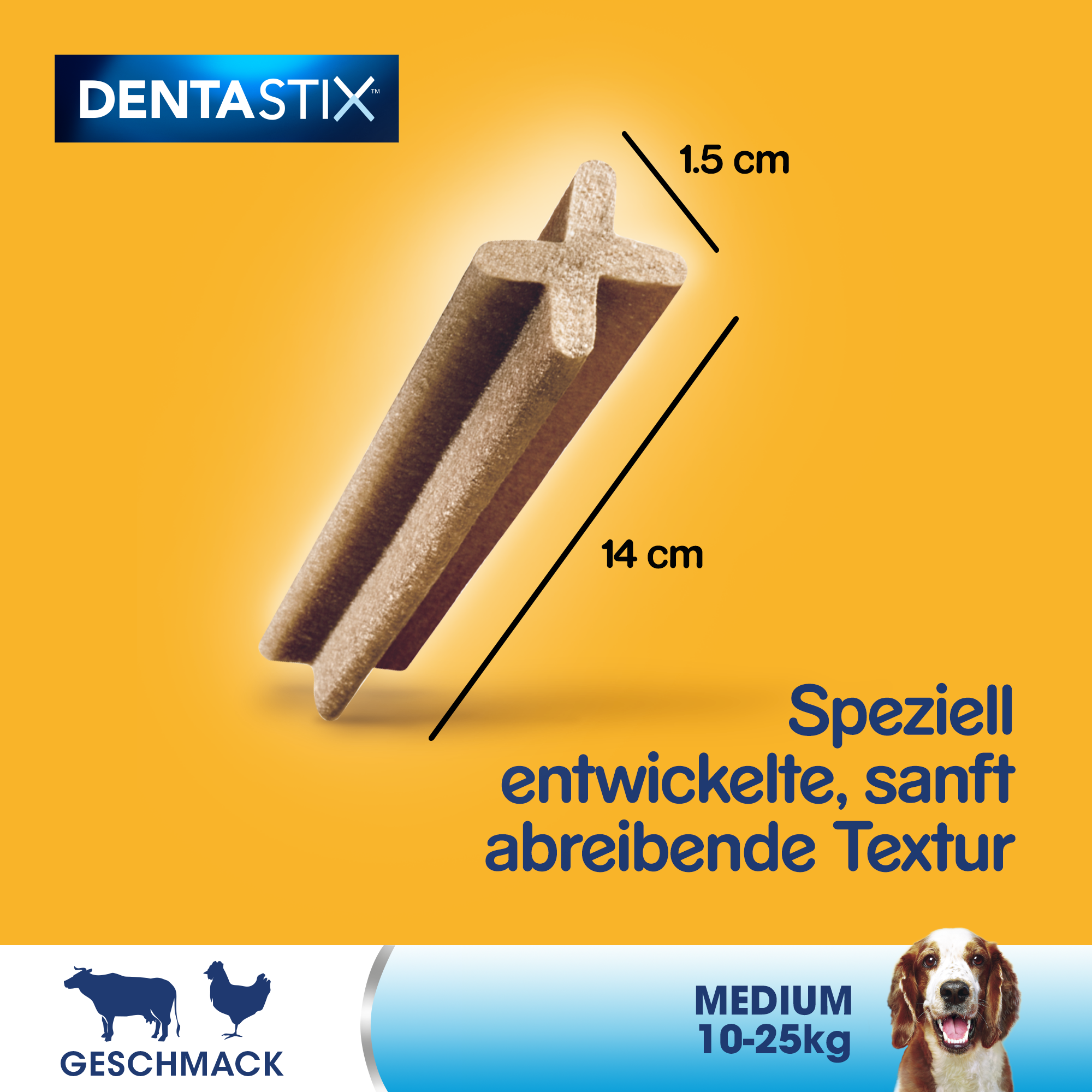 Pedigree Snacks Pedigree Zahnpflege Dentastix Multipack 28 Stück Medium, 11-25kg