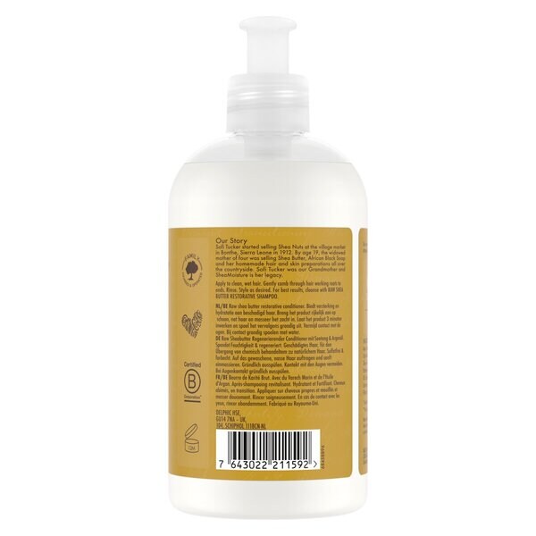 SheaMoisture regeneračný kondicionér s bambuckým maslom 384 ml
