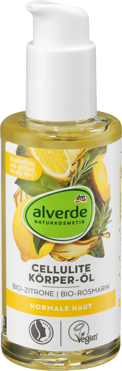 Körperöl Cellulite Bio-Zitrone, Bio-Rosmarin, 100 ml