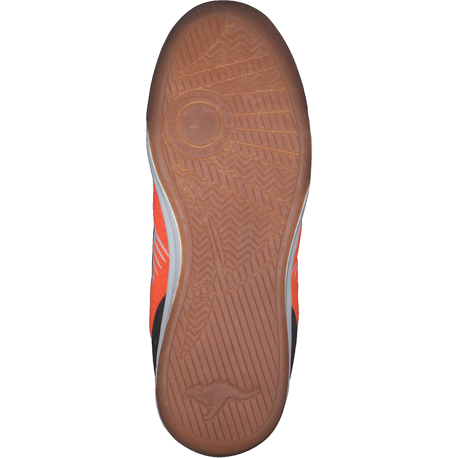 KangaROOS Super Court EV 18611, Hallenschuhe, Kinder, Orange