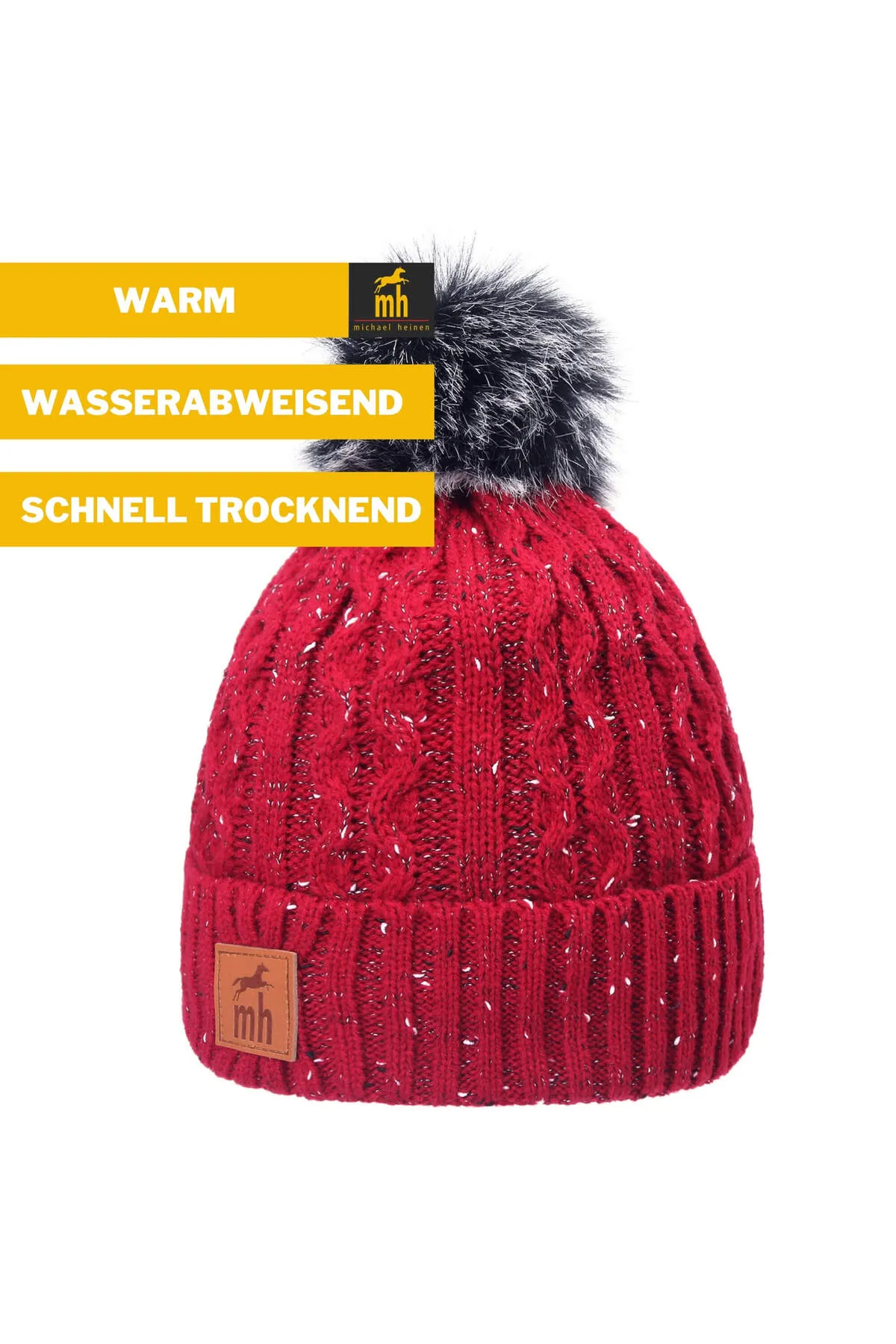 Michael Heinen  Wintermütze warm, kuschelig und gemütlich