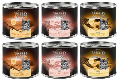 Wild Freedom Kitten 6 x 200 g
