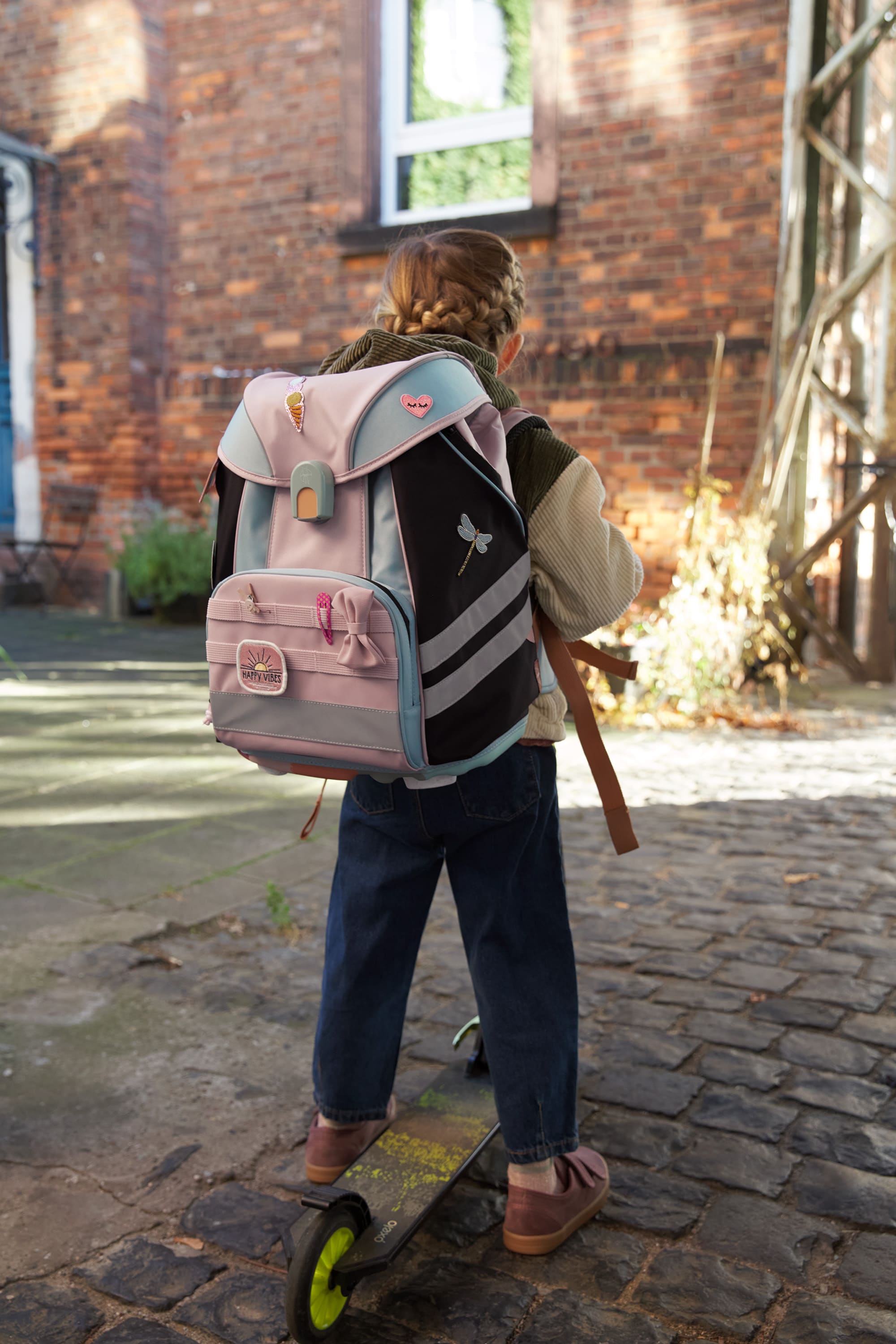 Textil-Sticker (3 Stk) - Schul Set Unique, Sunny