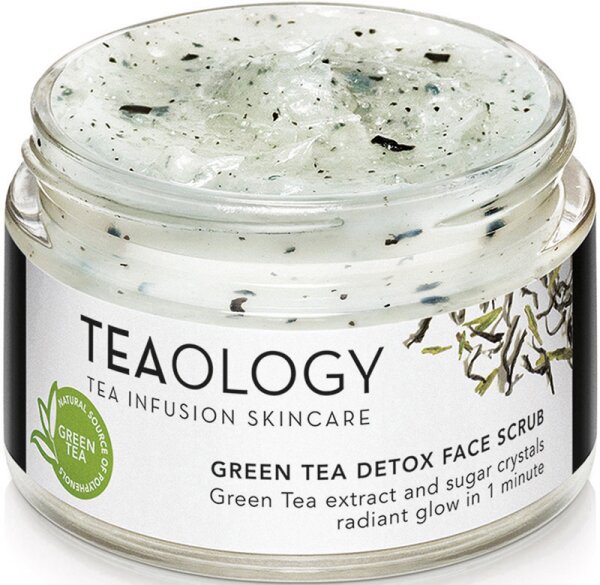 TEAOLOGY Green Tea Detox Face Scrub Gesichtspeeling