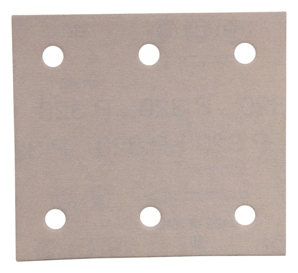 Accessoires Makita P-35885 Feuille de ponçage 102x114 mm Grain 320 BLANC 10 pièces.