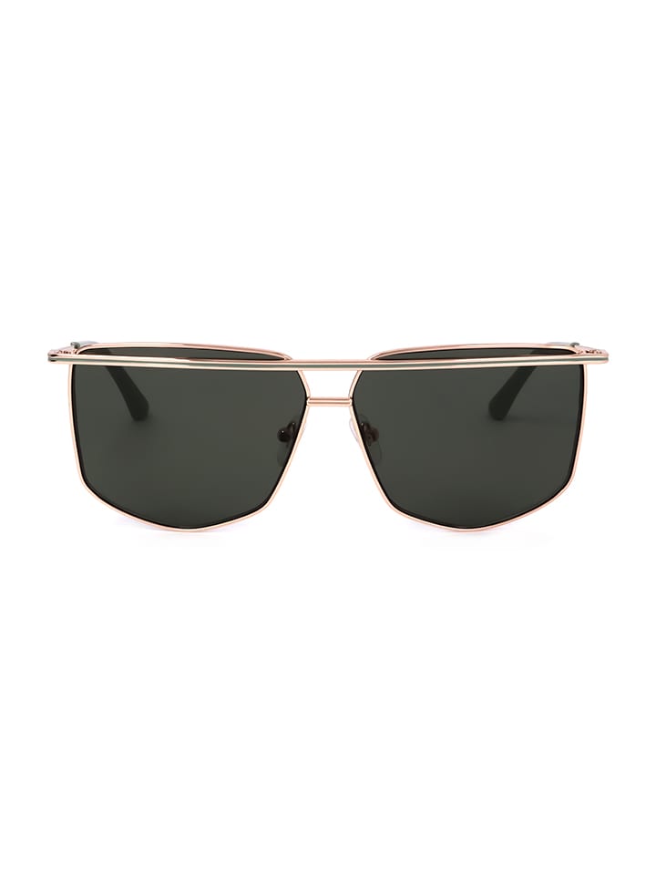 Guess Damen-Sonnenbrille in Gold/ Schwarz günstig kaufen 63