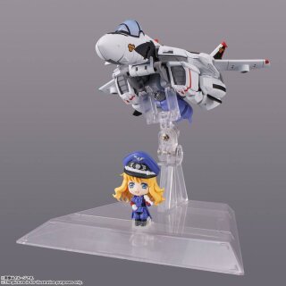 Macross Frontier TINY SESSION VF-25F MESSIAH VALKYRIE (ALTO USE) with SHERYL 10 cm