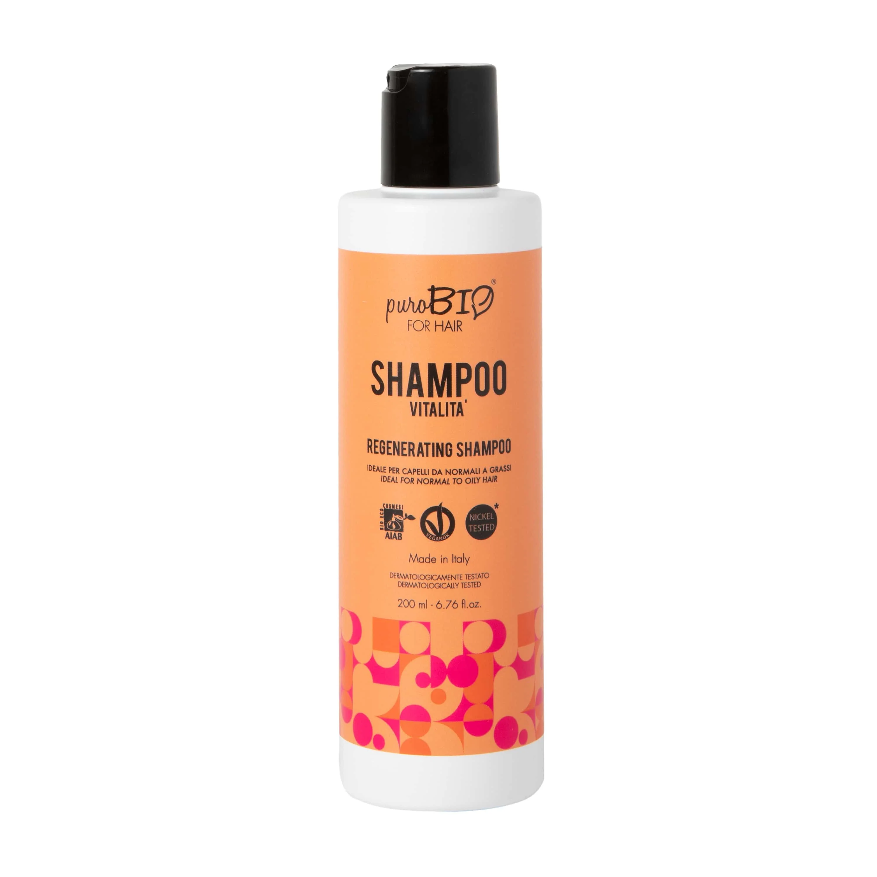 puroBIO Champú para la Vitalidad del Cabello - Champú Iluminador