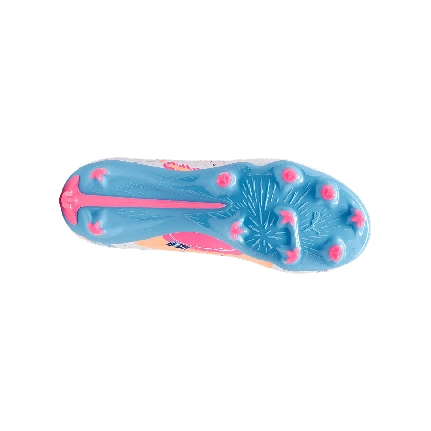 PUMA ULTRA 5 Match Vol. Up FG/AG Kids Weiss F01