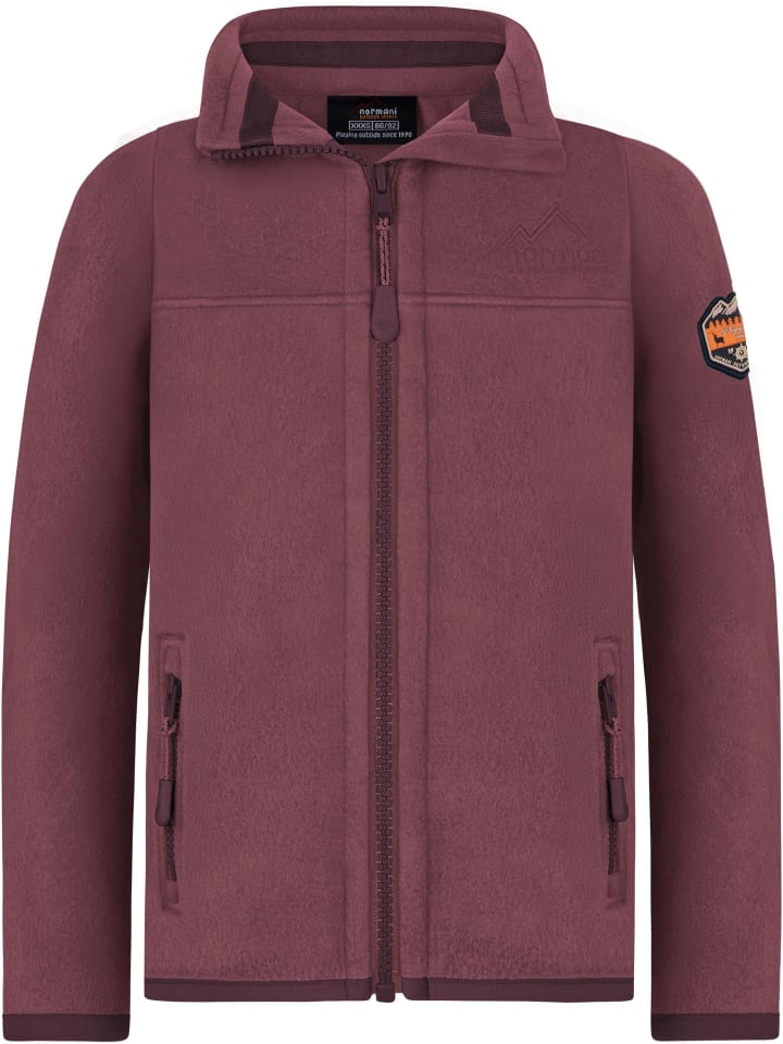 Normani Outdoor Sports Kinder Fleecejacke Venetie in Rot günstig kaufen