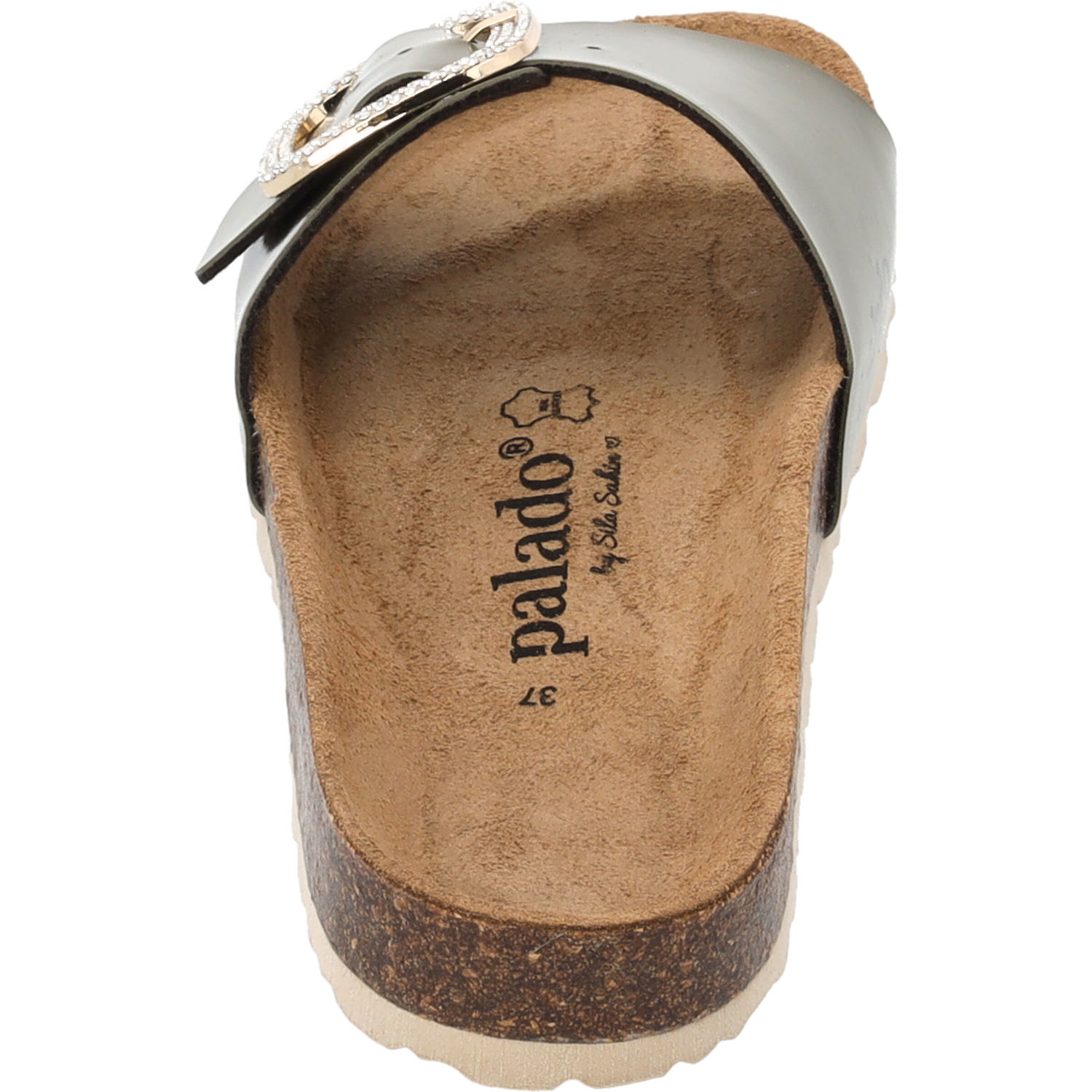 Palado Malta BX by Sila Sahin, Pantoletten, Damen, Khaki Lack