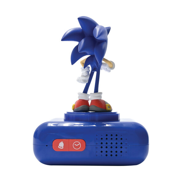 Digitaler Kinder-Wecker Sonic, mit 3D Nachtlicht-Figur
