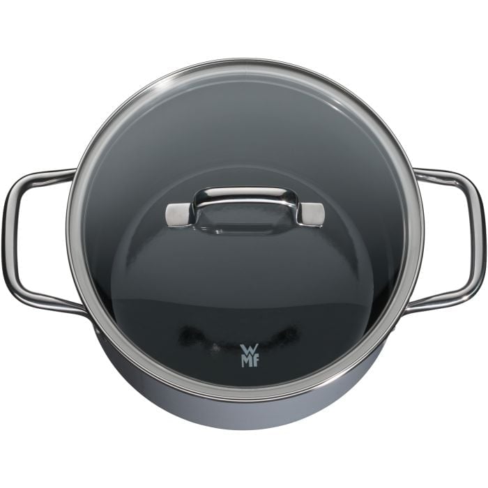 WMF Fusiontec Essential Topf-Set, 3-teilig Calm Grey