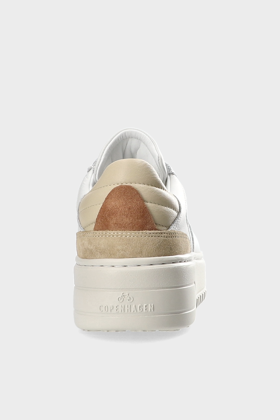 CPH76 leather mix white/beige