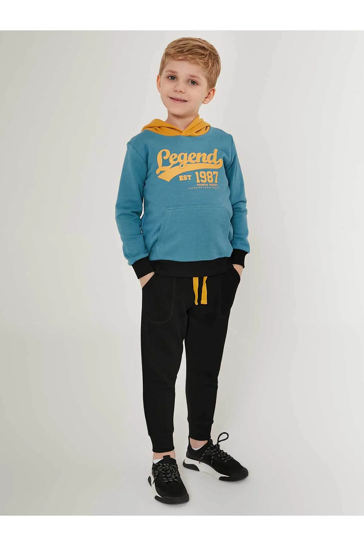 ROLY POLY  Trainingsanzug-Set für Jungen im Alter von 2–7 Jahren, Farbe Petrol