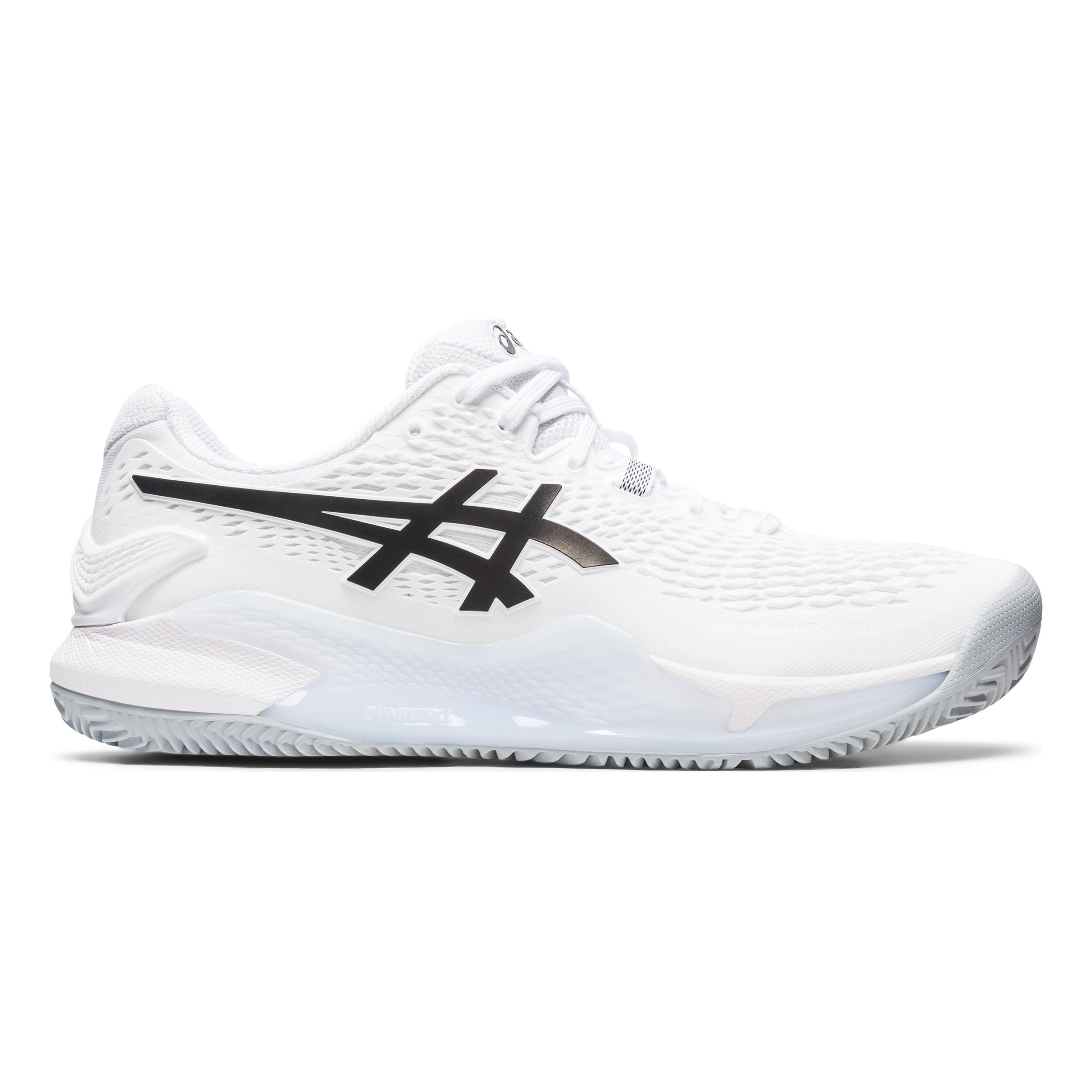 Gel-Resolution 9 Sandplatzschuh Herren - Weiß, Schwarz