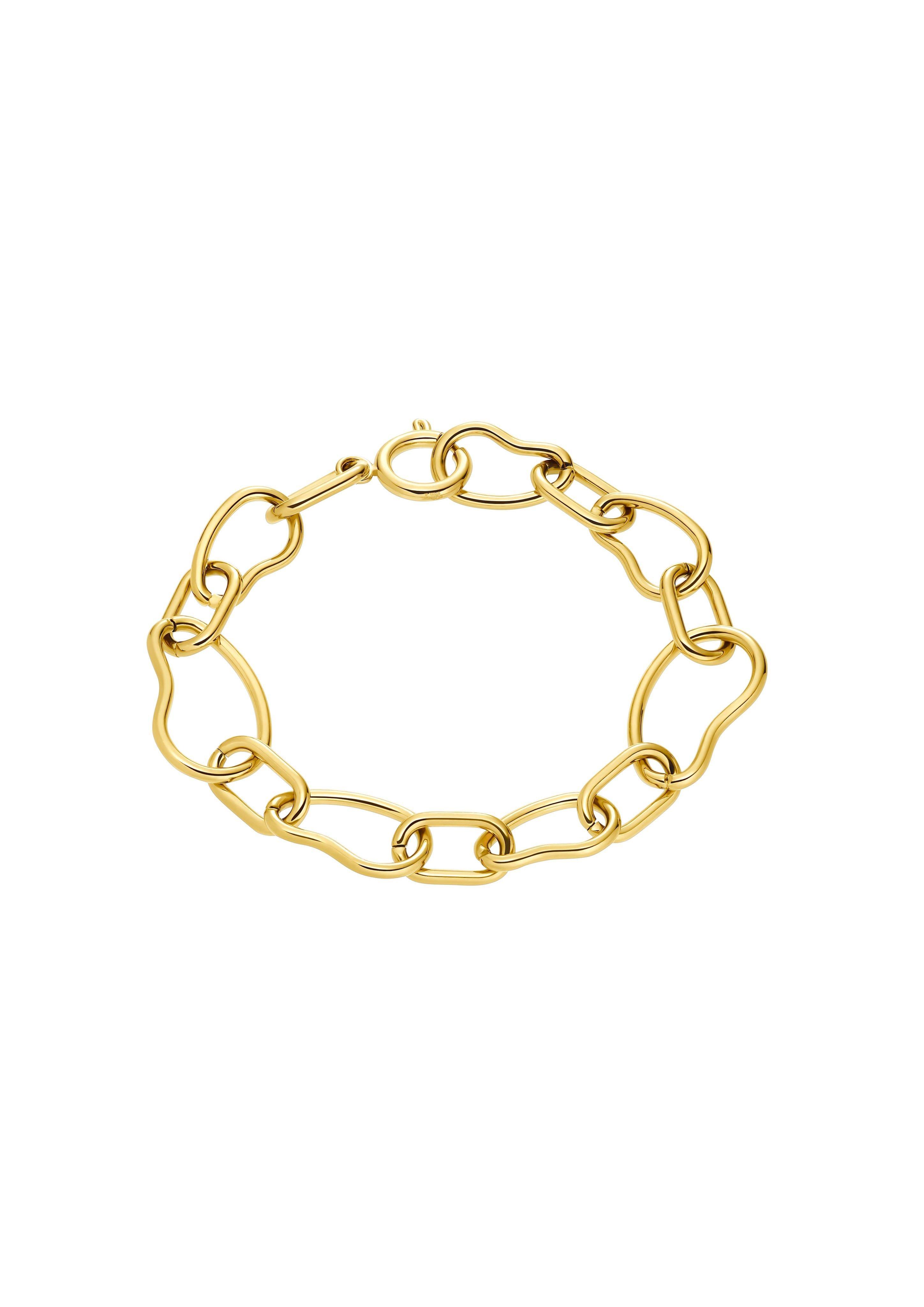 Vergoldetes Edelstahl-Armband  6007226-19B0