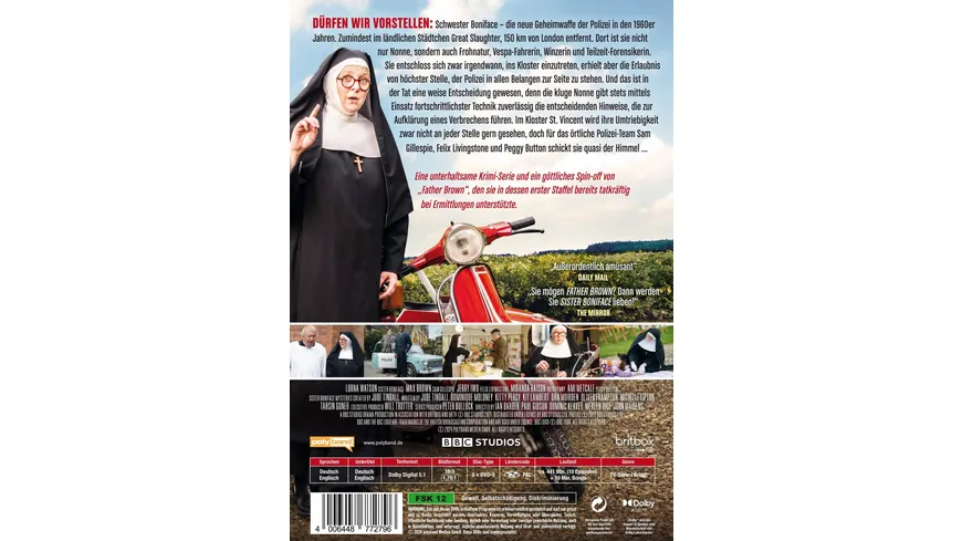 Sister Boniface Mysteries - Die komplette erste Staffel. - Von den Machern von 