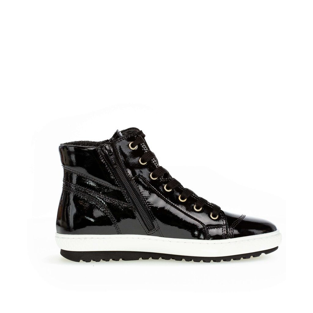 Gabor fashion Schnürstiefelette schwarz