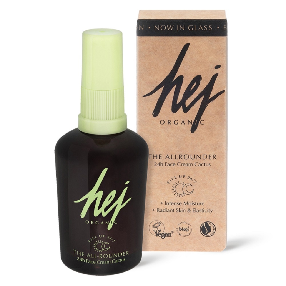 hej organic THE ALLROUNDER 24H FACE CREAM Crème visage