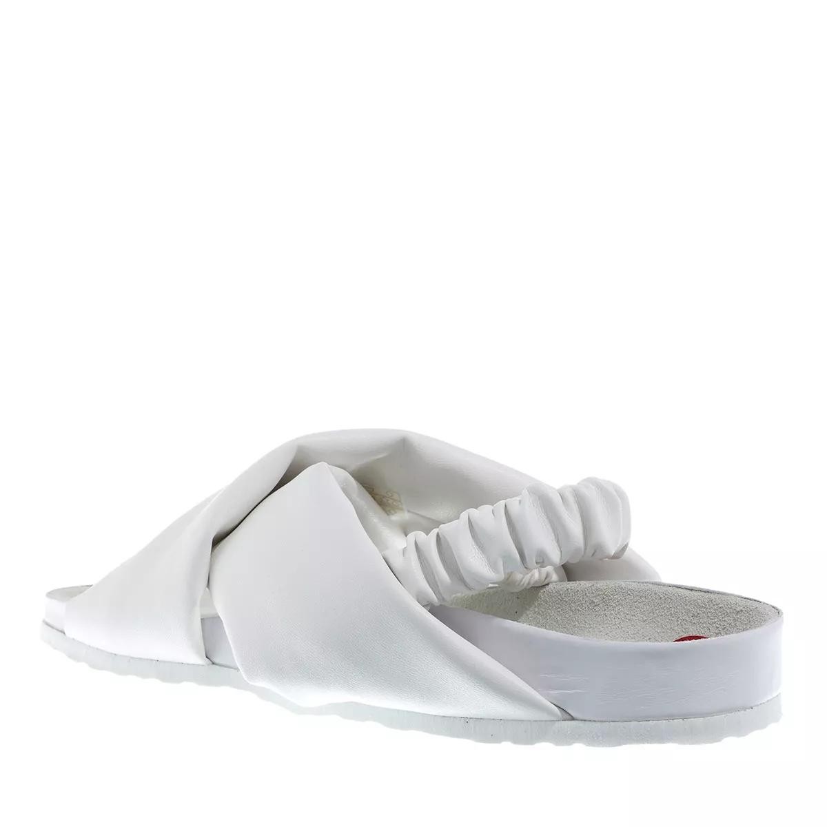 MOSCHINO Freizeit Schnürer weiss Sandale