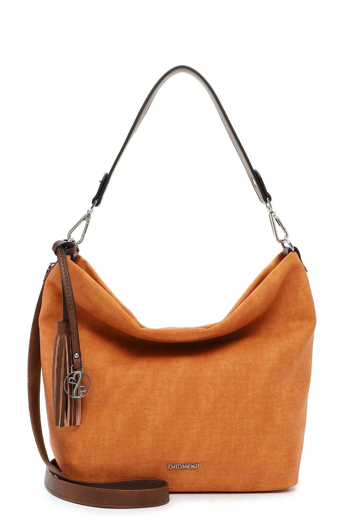 Emily & Noah  Handtasche - Orange - Unifarben
