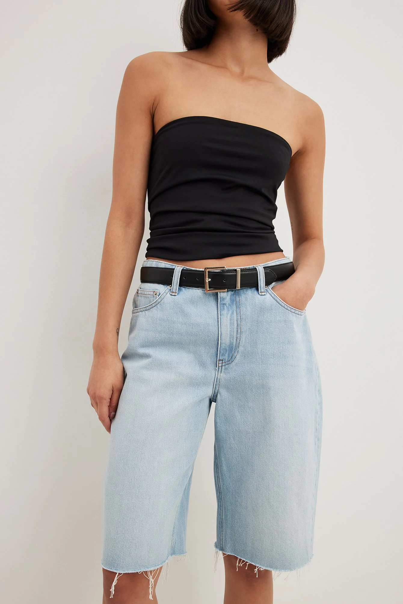 Bermudashorts aus Denim