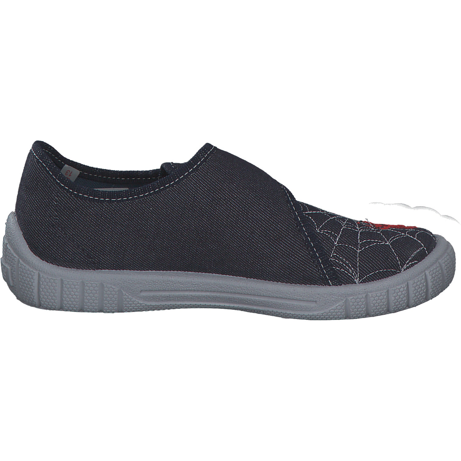 Superfit BILL 00271, Hausschuhe, Kinder, Blau (Spinne)