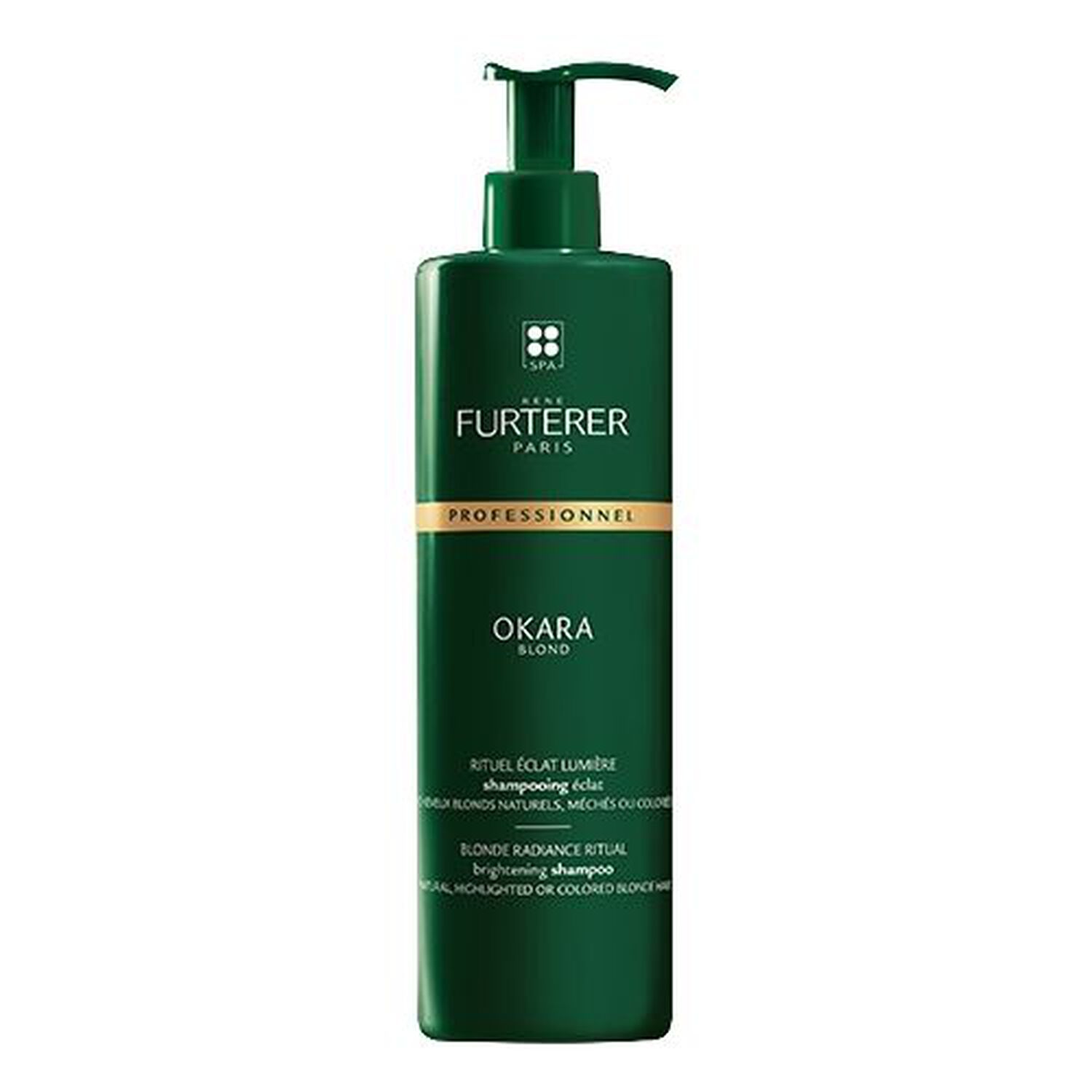 René Furterer Shampoing Eclat Okara Blond - Cheveux blonds - 600 ml