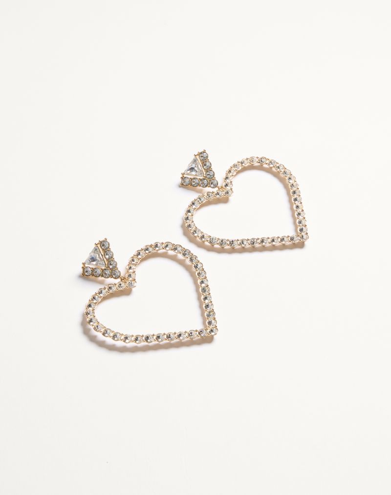 Brincos Coer Royal em metal e cristais Swarovski®