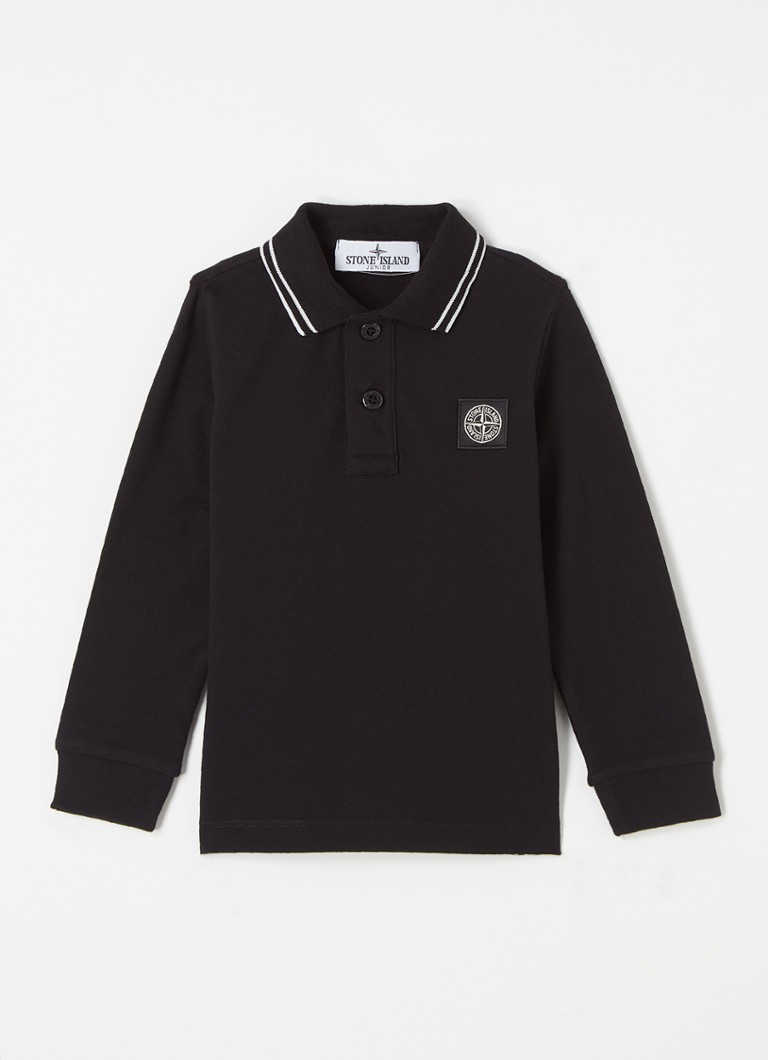 Πόλο μπλουζάκι Stone Island 20748 από βαμβακερό πικέ με κέντημα λογότυπου