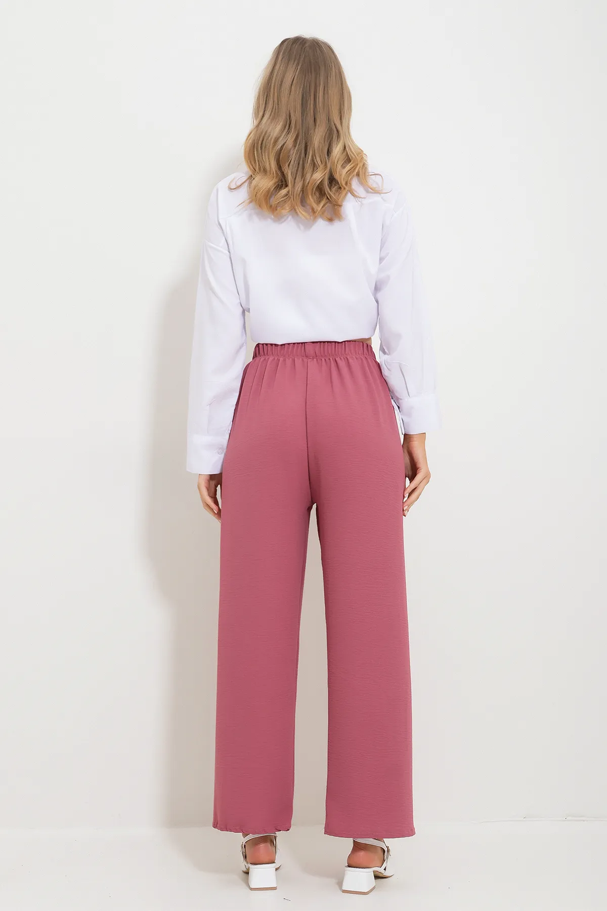 Trend Alaçatı Stili  Hose - Rosa - Straight