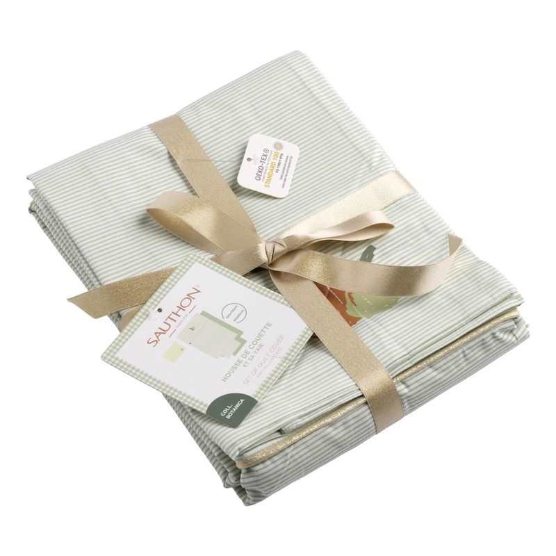 Parure de lit bébé Botanica