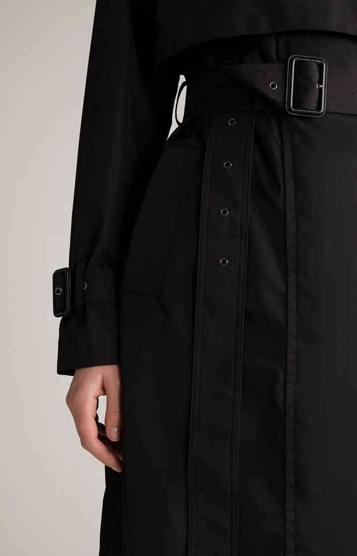Trenchcoat in Schwarz