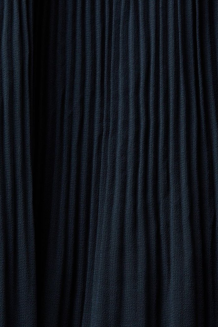 Minikleid aus Chiffon in Crinkle-Optik