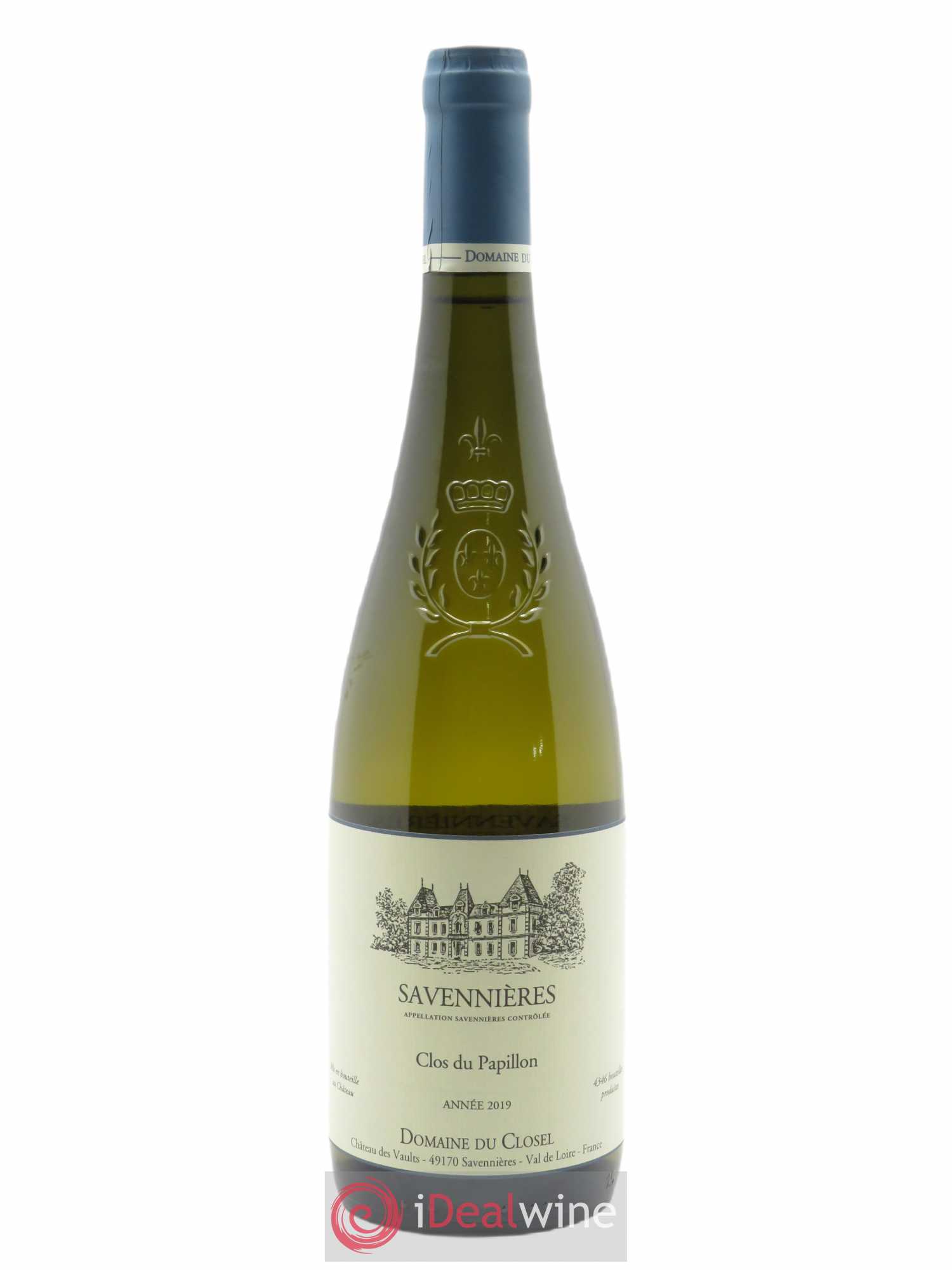 Savennières Clos du Papillon Closel (Domaine du) - Château des Vaults  2019 - Lot de 1 Bouteille