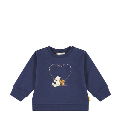 Sweatshirt, dunkelblau für Mädchen